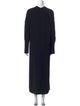 Lafayette 148 V-Neck Long Dress