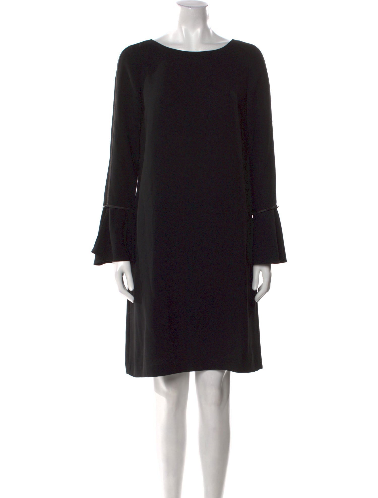 Lafayette 148 Bateau Neckline Knee-Length Dress