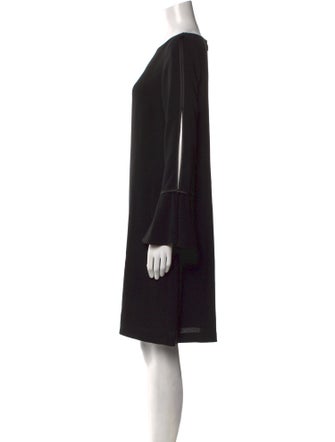 Lafayette 148 Bateau Neckline Knee-Length Dress