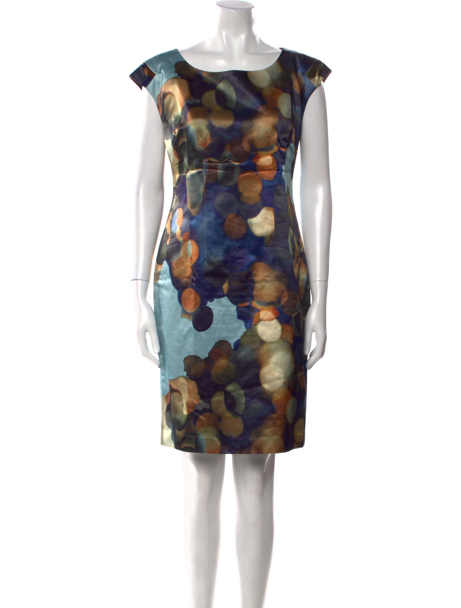 Lafayette 148 Printed Knee-Length Dress