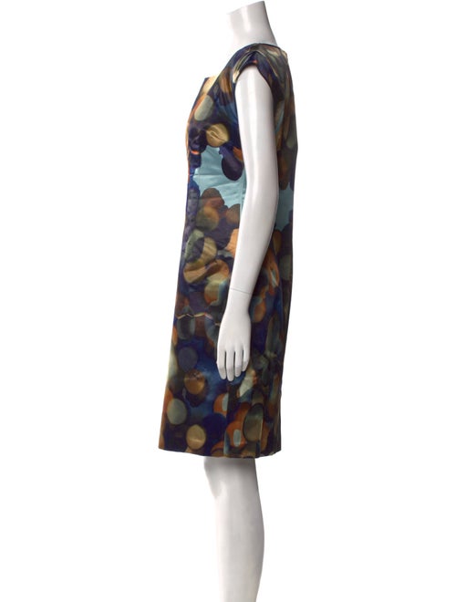 Lafayette 148 Printed Knee-Length Dress