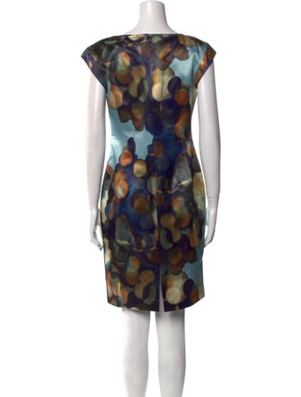 Lafayette 148 Printed Knee-Length Dress