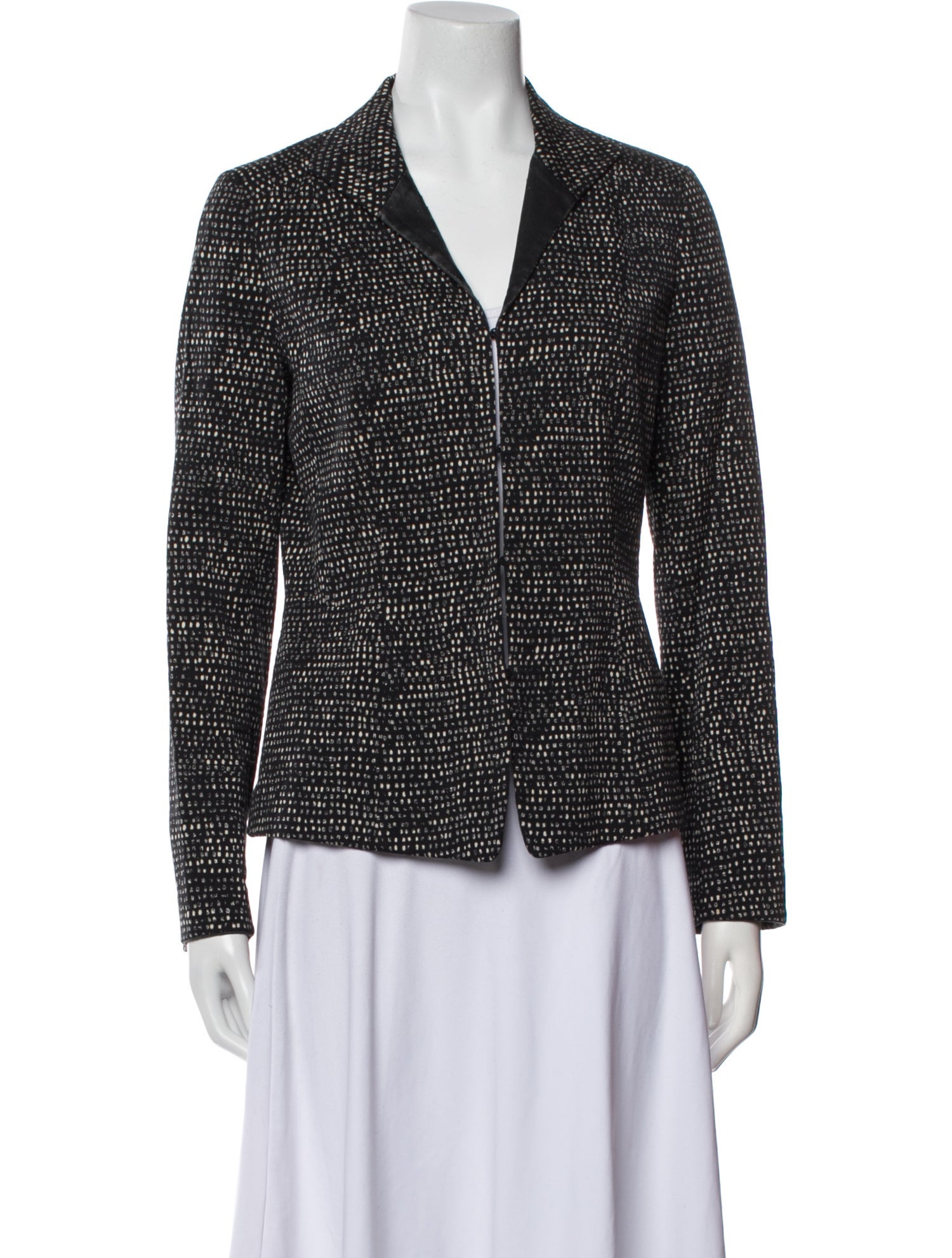 Lafayette 148 Polka Dot Print Jacket