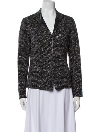 Lafayette 148 Polka Dot Print Jacket