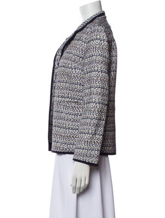 Lafayette 148 Tweed Pattern Evening Jacket