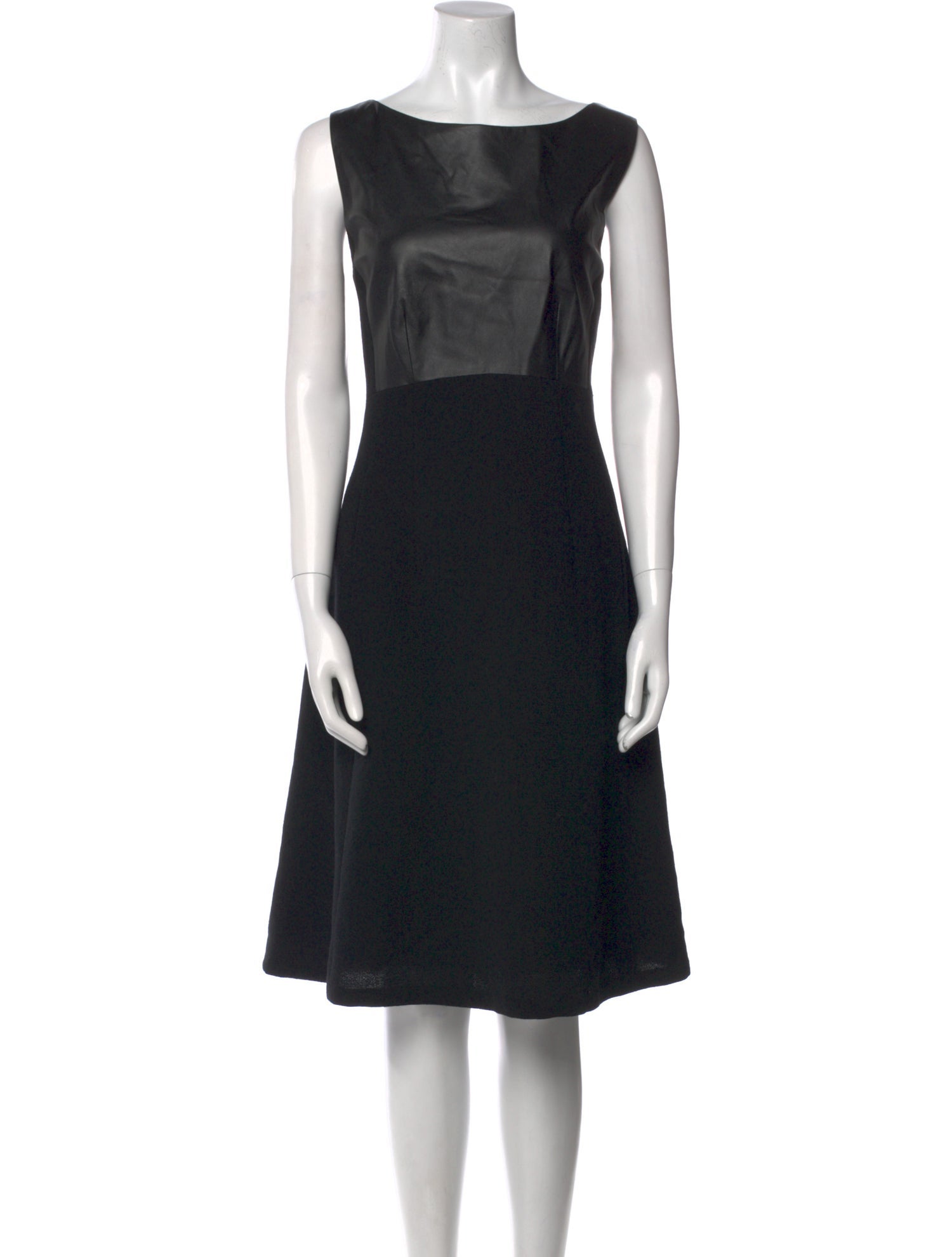 Lafayette 148 Virgin Wool Midi Length Dress