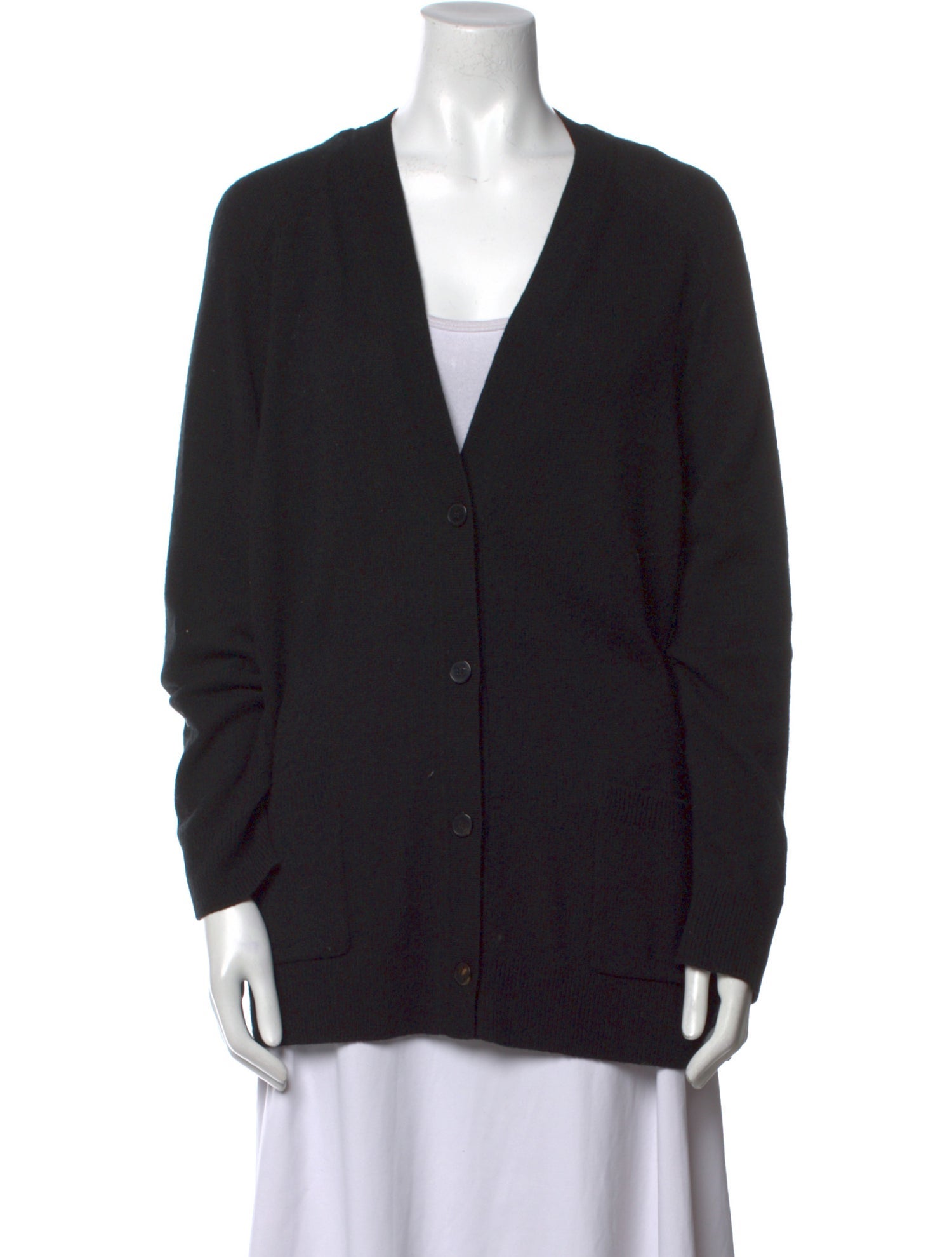 Lafayette 148 Cashmere V-Neck Sweater