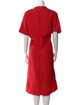 Lafayette 148 Linen Midi Length Dress