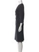 Lafayette 148 Wool Midi Length Dress