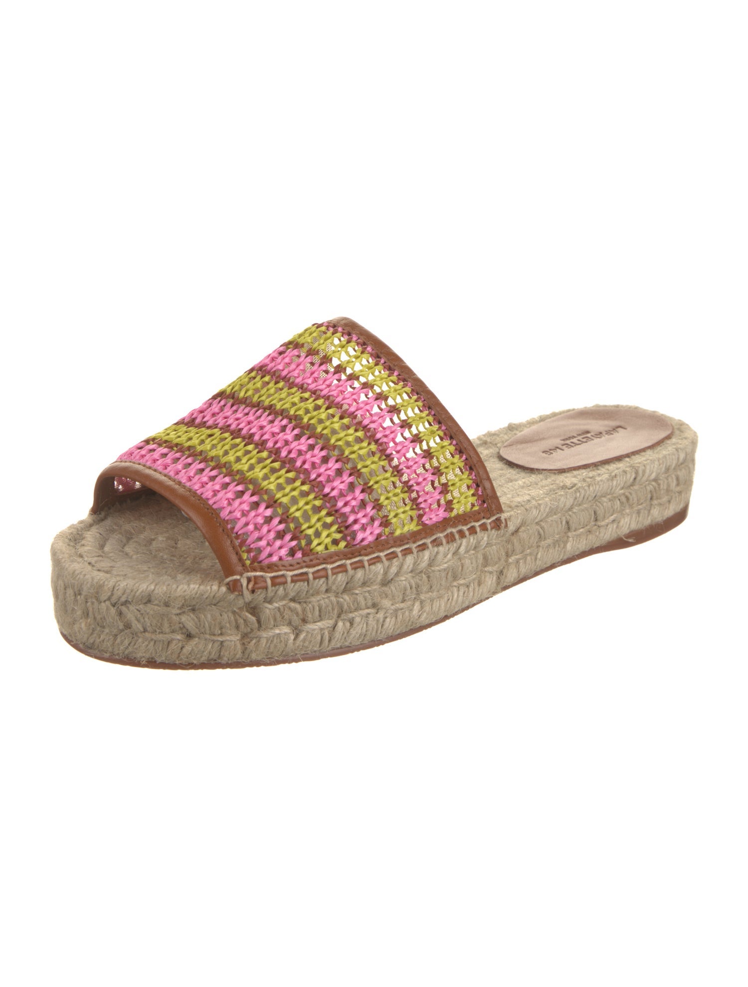 Lafayette 148 Straw Printed Espadrilles