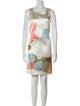 Lafayette 148 Printed Knee-Length Dress