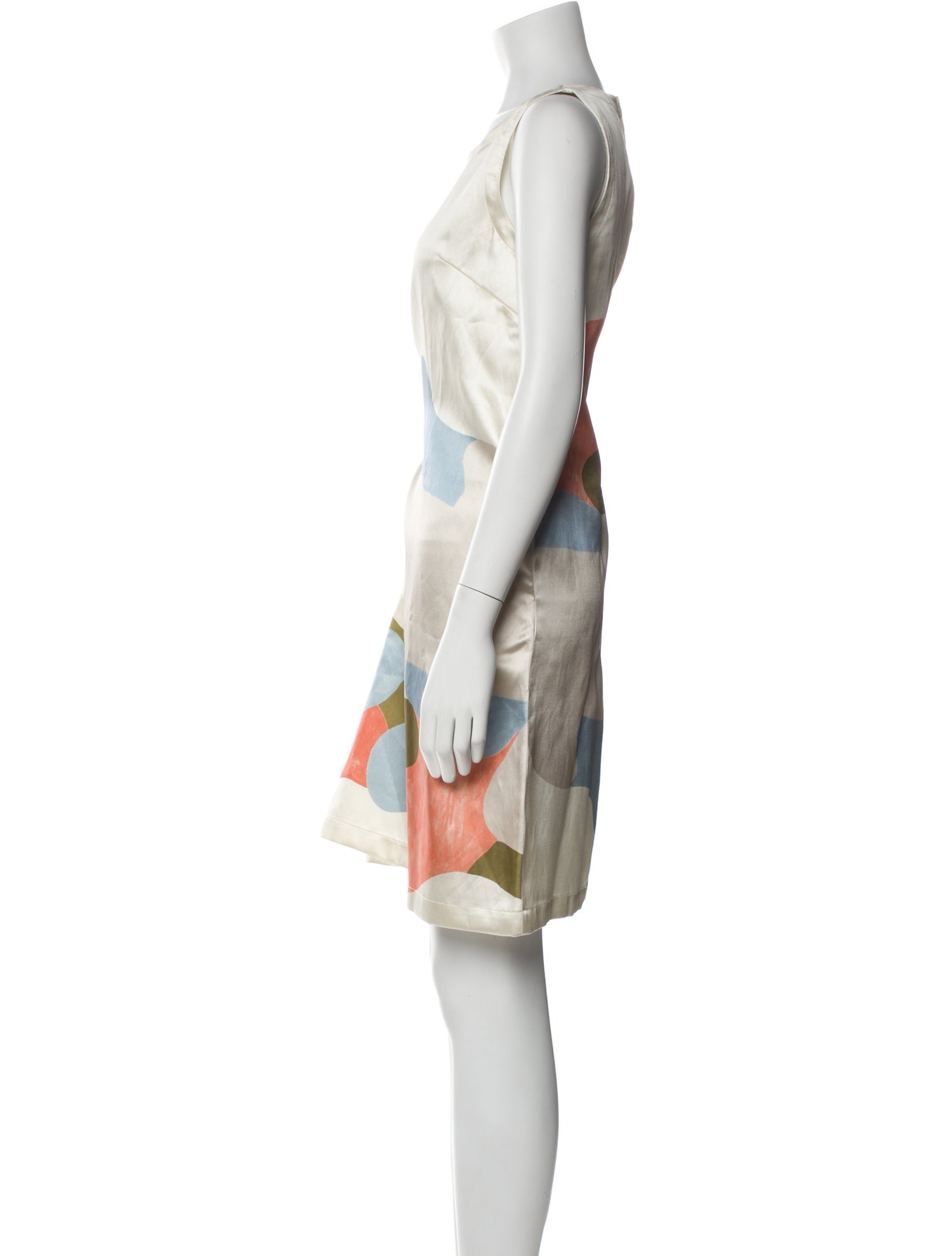 Lafayette 148 Printed Knee-Length Dress