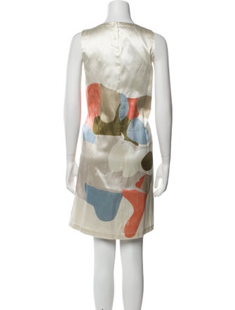 Lafayette 148 Printed Knee-Length Dress