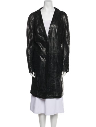 Lafayette 148 Leather Coat