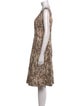 Lafayette 148 Printed Knee-Length Dress