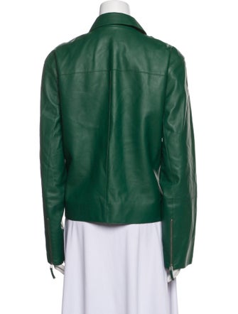 Lafayette 148 Lambskin Biker Jacket