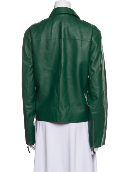 Lafayette 148 Lambskin Biker Jacket