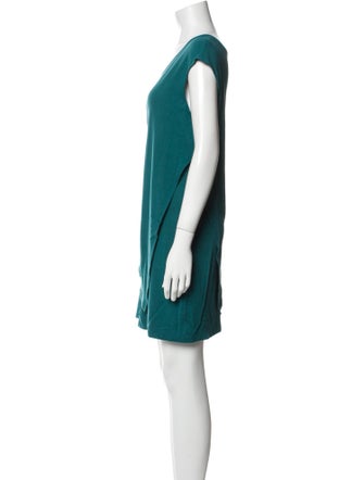 Lafayette 148 Scoop Neck Mini Dress