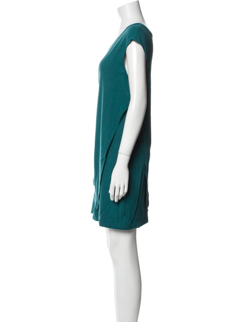 Lafayette 148 Scoop Neck Mini Dress