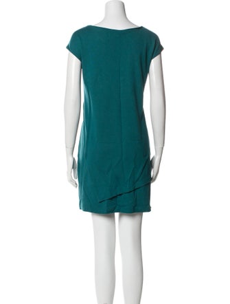 Lafayette 148 Scoop Neck Mini Dress