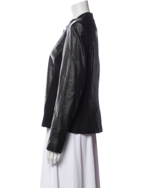 Lafayette 148 Leather Evening Jacket
