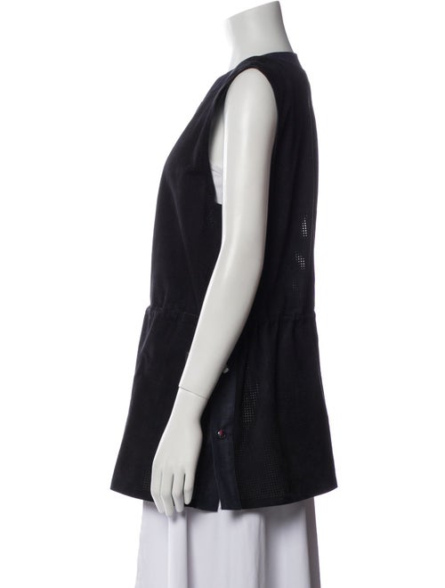 Lafayette 148 Leather Vest