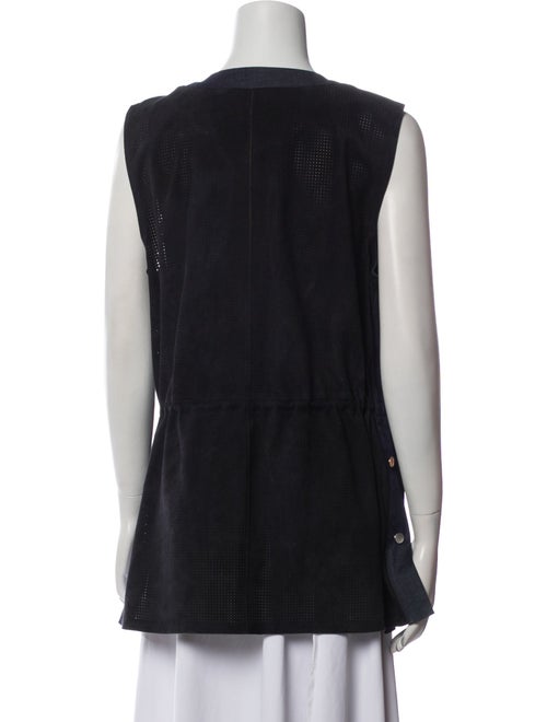 Lafayette 148 Leather Vest