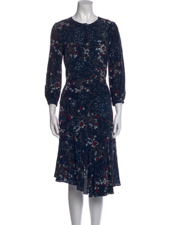 Lafayette 148 Silk Midi Length Dress