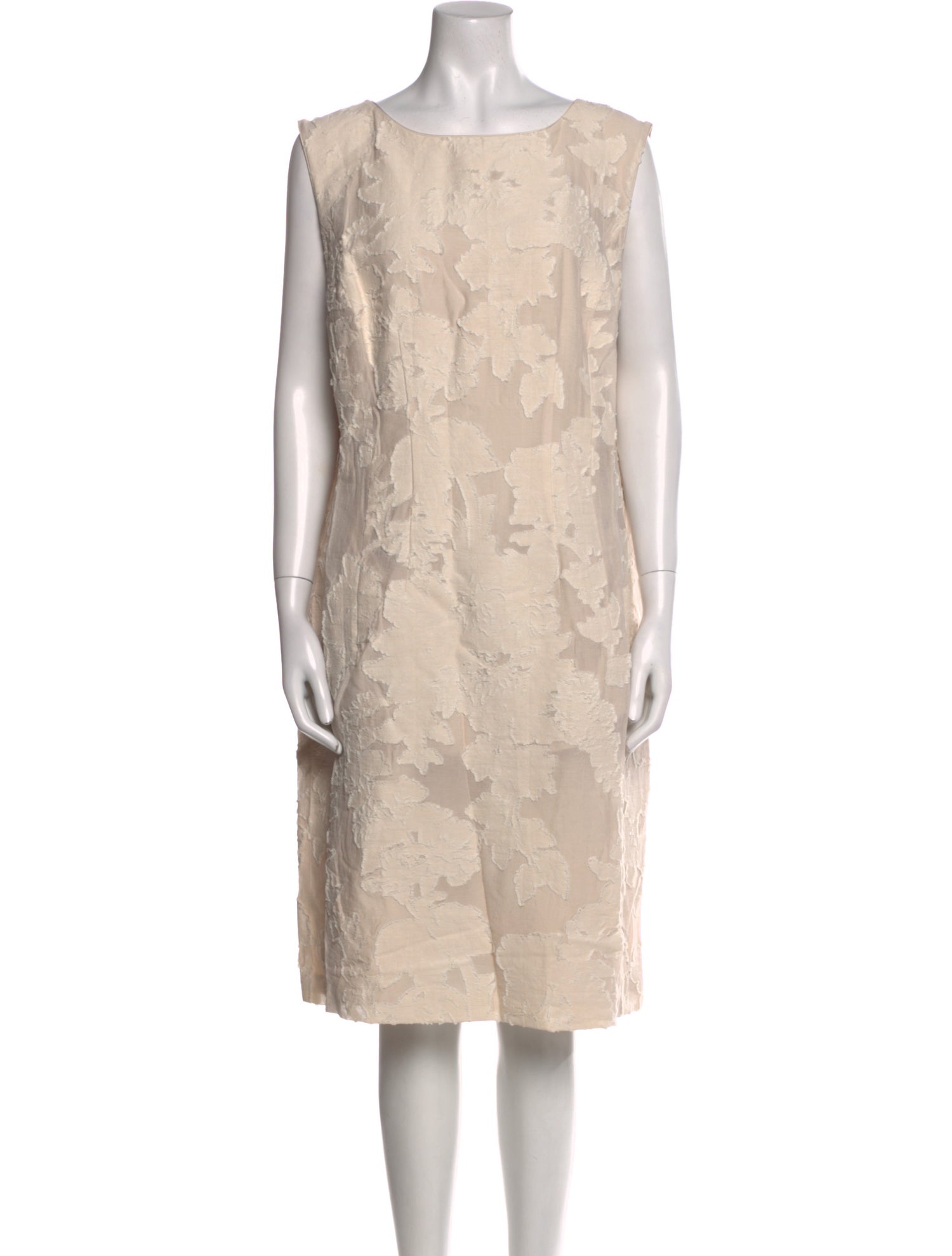 Lafayette 148 Patterned Knee-Length Dress