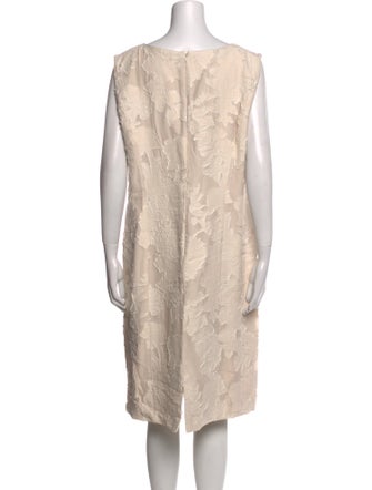 Lafayette 148 Patterned Knee-Length Dress