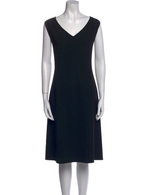 Lafayette 148 Virgin Wool Midi Length Dress