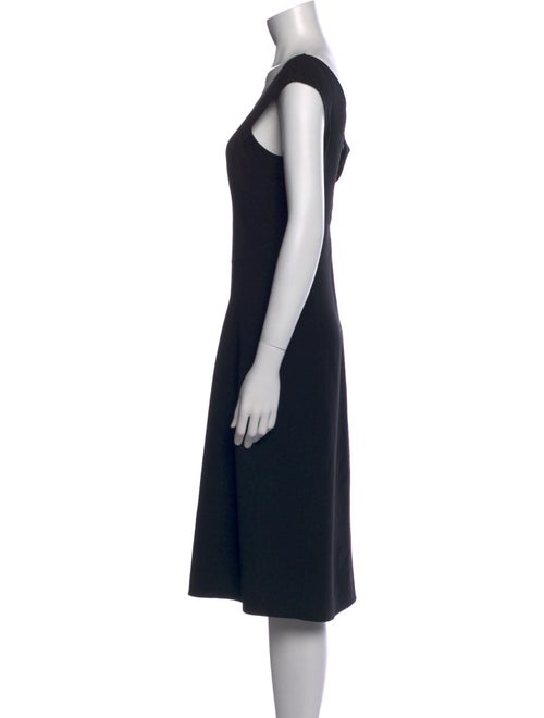 Lafayette 148 Virgin Wool Midi Length Dress
