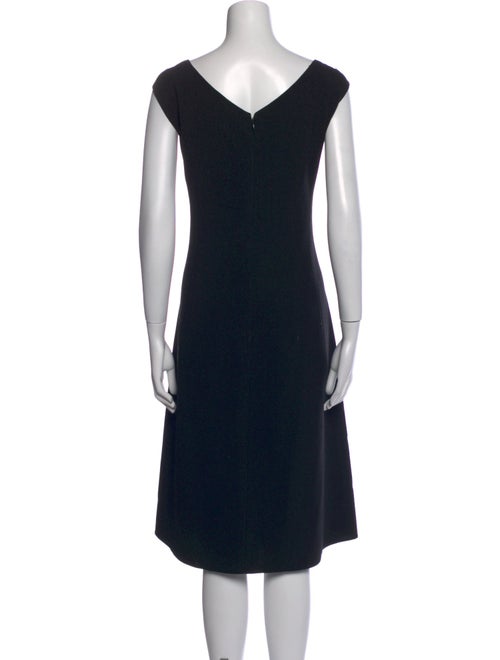 Lafayette 148 Virgin Wool Midi Length Dress