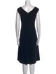 Lafayette 148 Virgin Wool Midi Length Dress