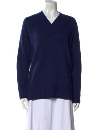 Lafayette 148 Cashmere V-Neck Sweater