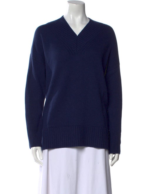 Lafayette 148 Cashmere V-Neck Sweater