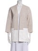 Lafayette 148 Striped Evening Jacket