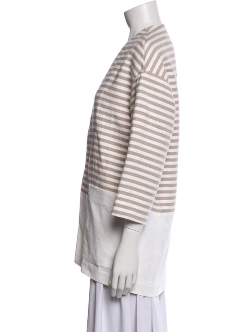Lafayette 148 Striped Evening Jacket
