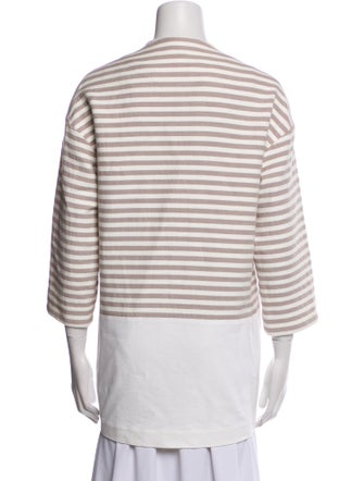 Lafayette 148 Striped Evening Jacket