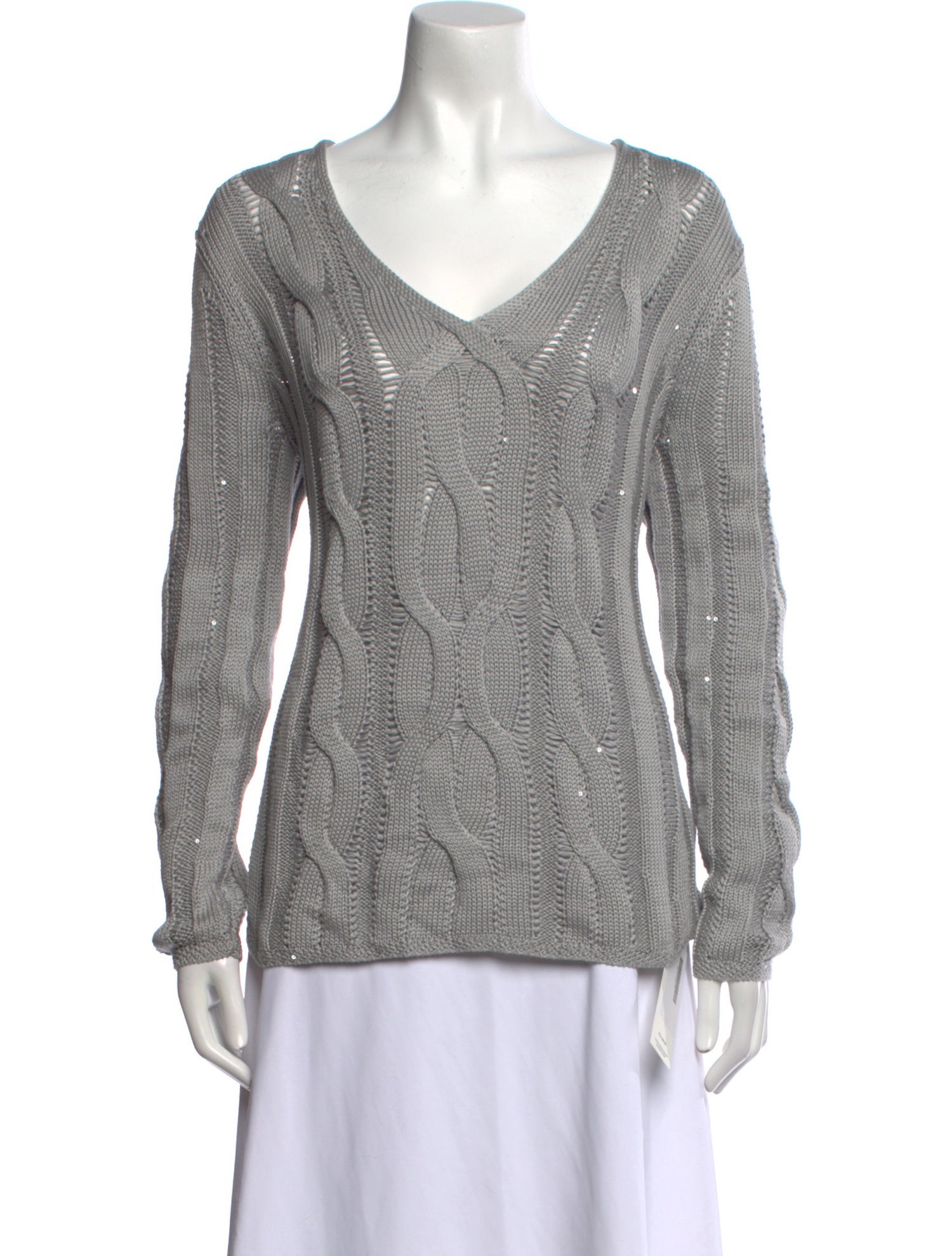 Lafayette 148 V-Neck Sweater