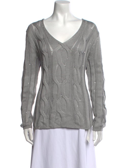 Lafayette 148 V-Neck Sweater