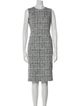 Lafayette 148 Tweed Pattern Knee-Length Dress
