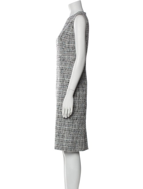 Lafayette 148 Tweed Pattern Knee-Length Dress