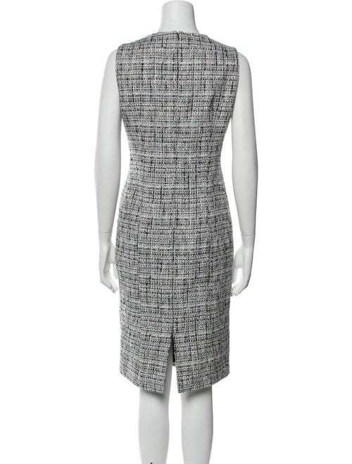Lafayette 148 Tweed Pattern Knee-Length Dress