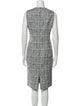Lafayette 148 Tweed Pattern Knee-Length Dress