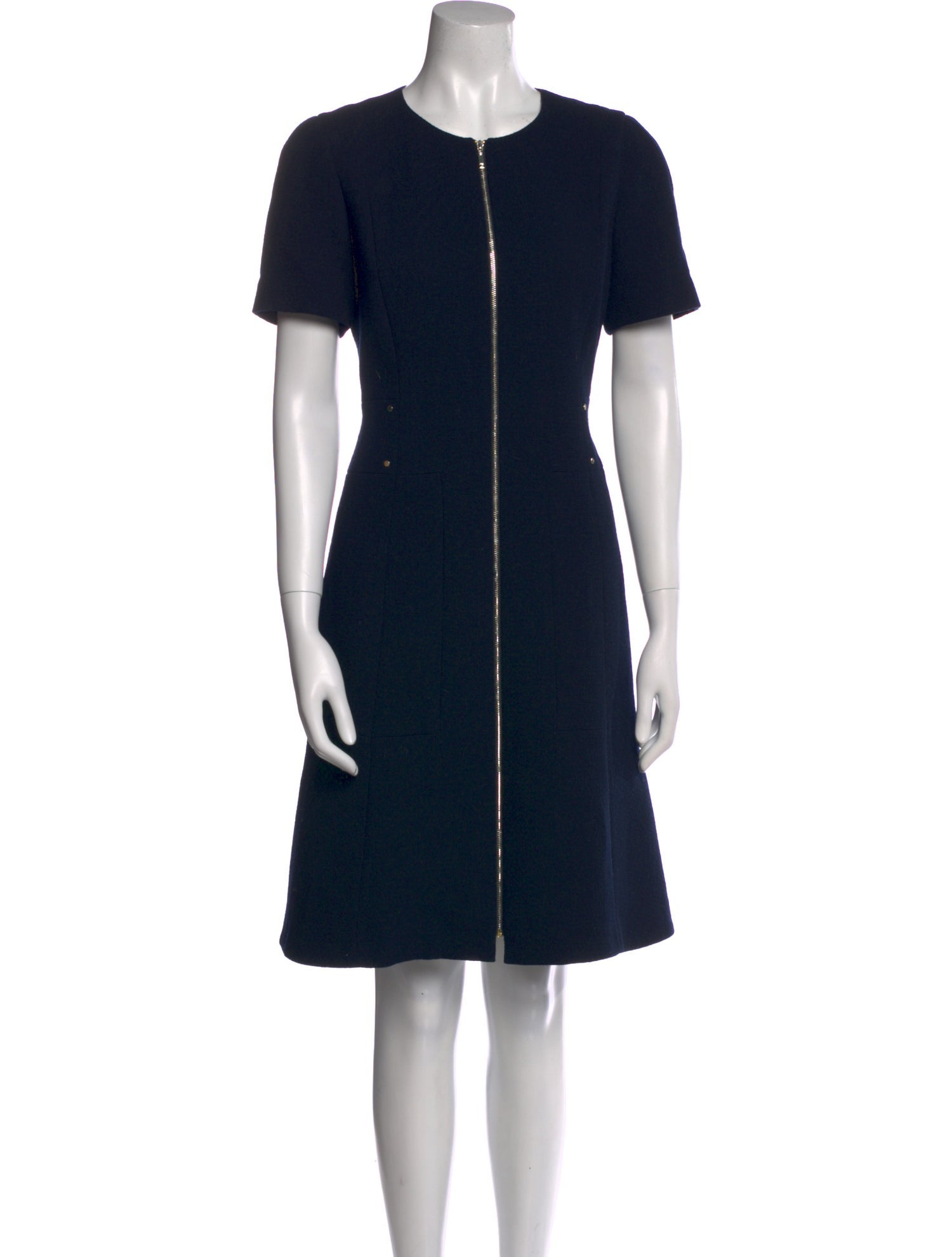 Lafayette 148 Wool Knee-Length Dress