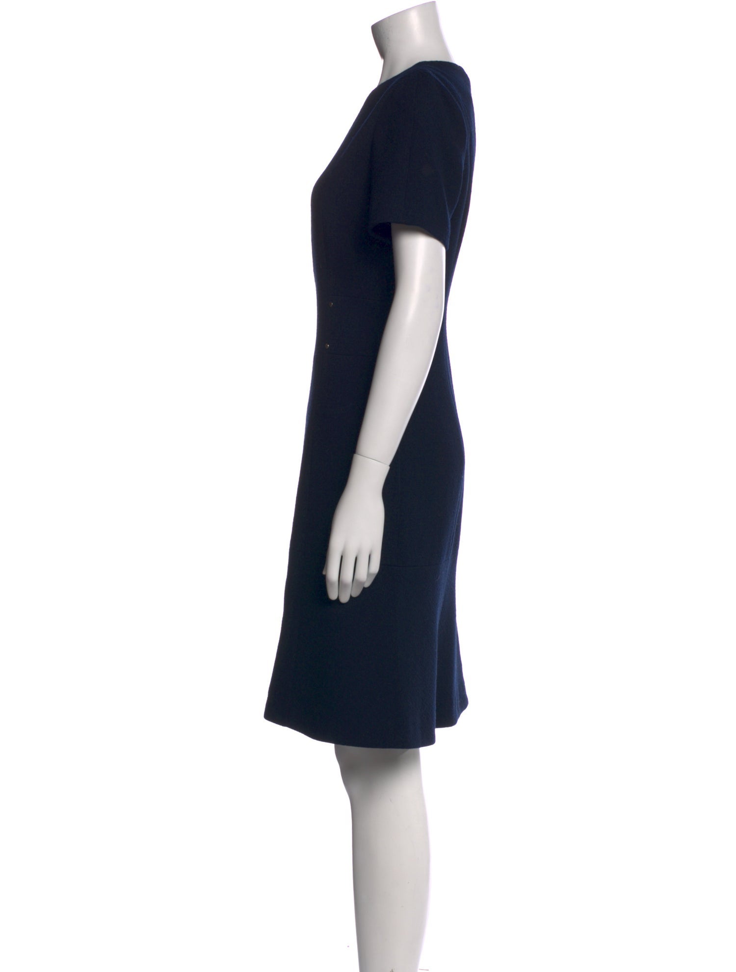 Lafayette 148 Wool Knee-Length Dress