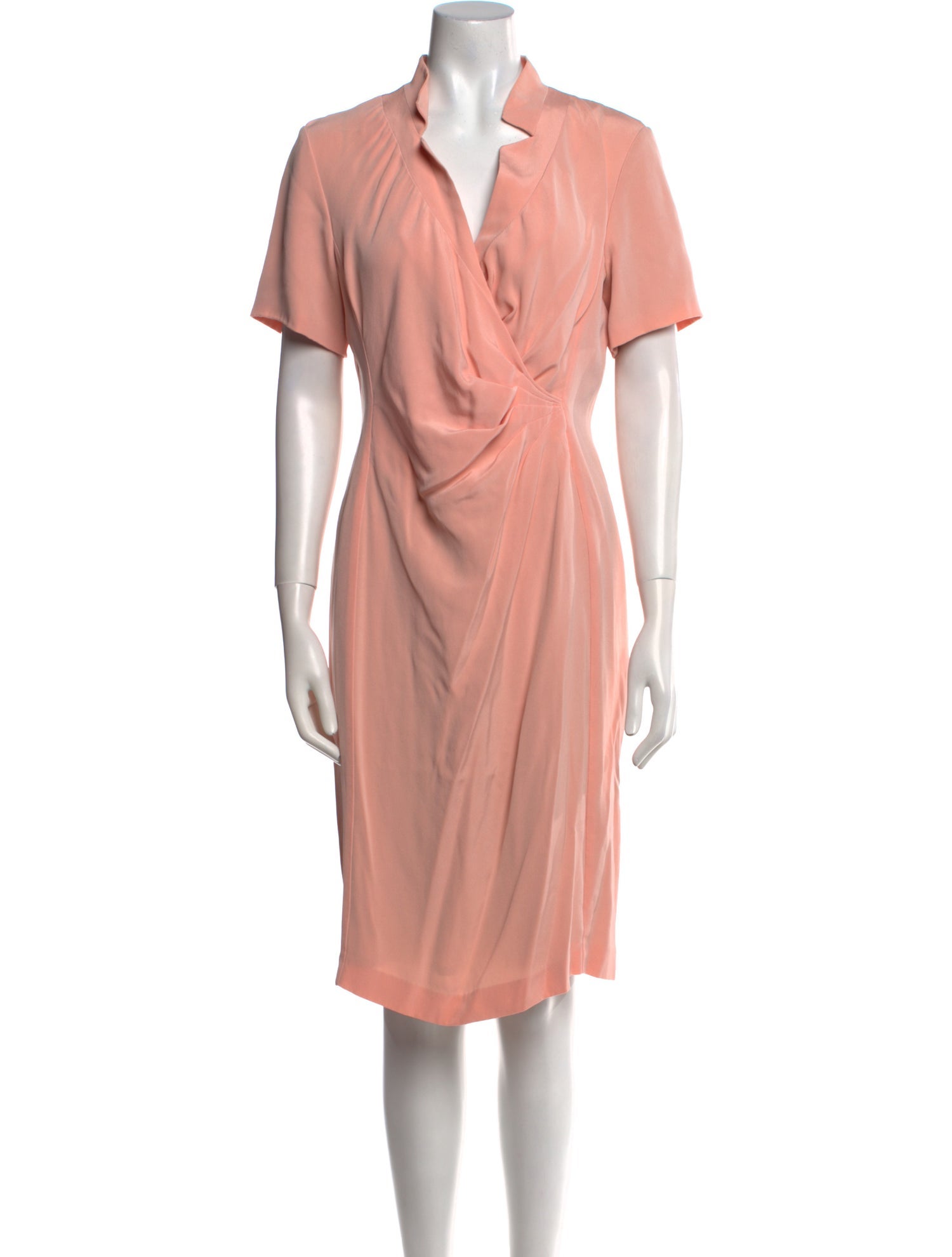 Lafayette 148 Silk Knee-Length Dress