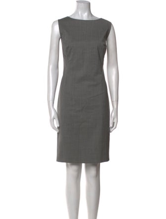 Lafayette 148 Virgin Wool Knee-Length Dress