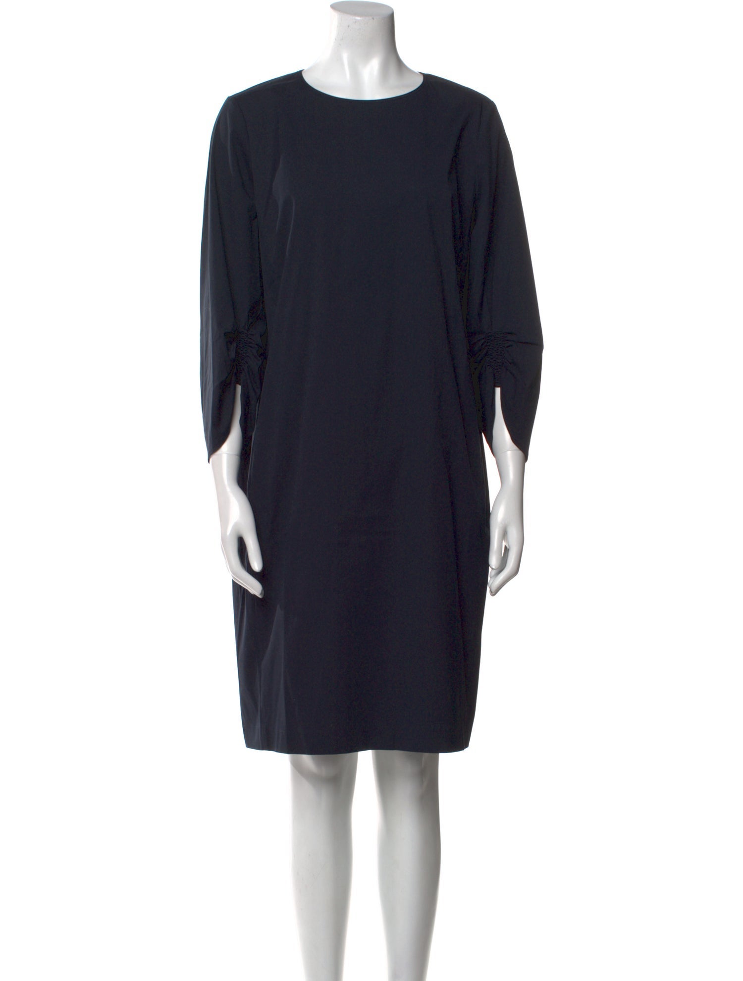 Lafayette 148 Crew Neck Knee-Length Dress